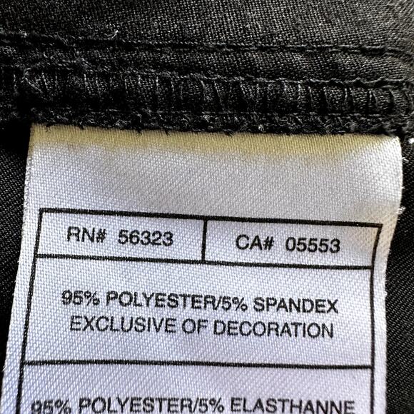 Nike Golf Fit Dry PantsTech Straight Leg Relaxed Ankle Athletic Black 35x30 - Picture 3 of 6